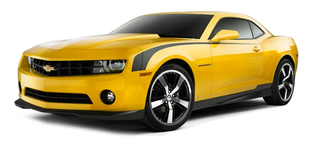 Yellow sports car for sale